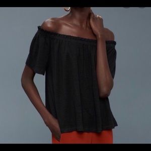 Wilfred Sartre off the shoulder top